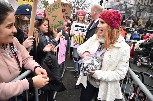 Womens March Jessica Chastain