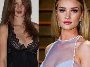 Ilyen volt a karrierje kezdetén a szexi bombázó, Rosie Huntintgton-Whiteley