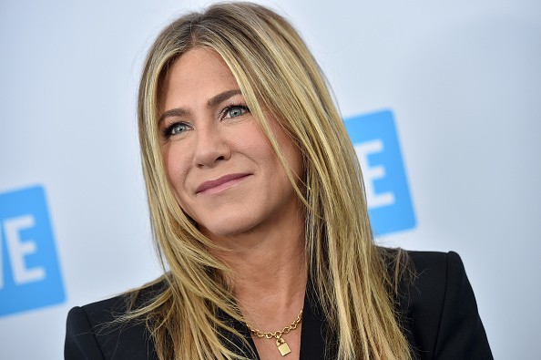 Jennifer Aniston részt vett a WE Day kaliforniai fórumán, 2018-ban