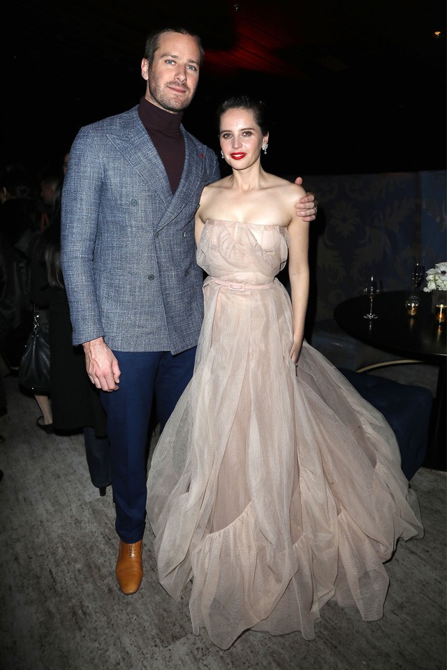 Felicity Jones Armie Hammer