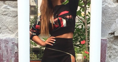 Dér Heni állati szexi szettben