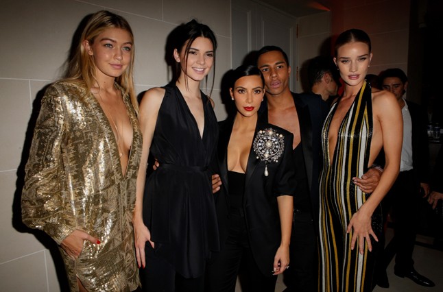 gigi hadid, kendall jenner, kim kardashian, rosie huntington whiteley
