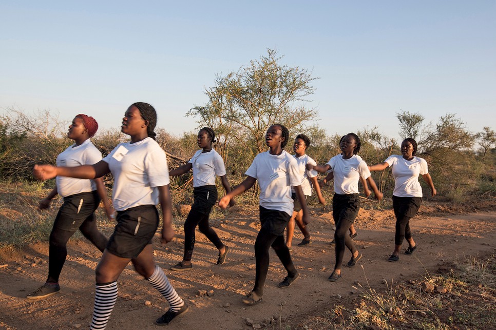 A Fekete Mambák a dél-afrikai természetvédelem hősnői