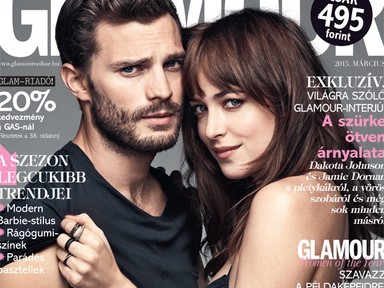 A GLAMOUR és A szürke ötven árnyalata - Címlapon a főszereplők