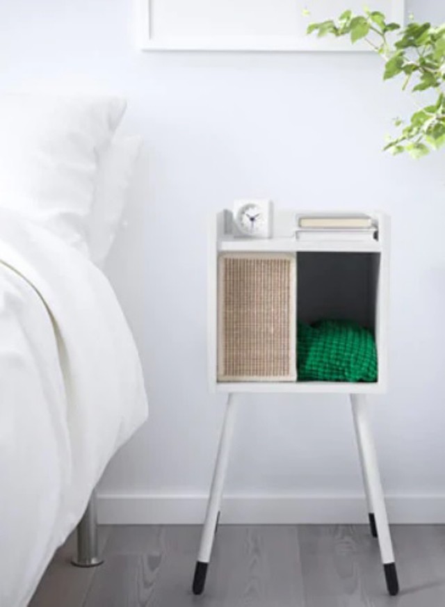 LURVIG - Macskaház lábakkal, fehér15.990 Ft IKEA