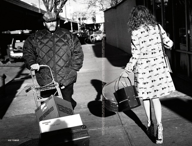 Barabás Heni találkozása Ellen Von Unwerth-tel a német GLAMOUR-ban