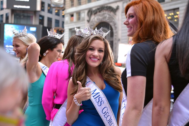 Betty, amikor még ´csak´ Miss Georgia volt