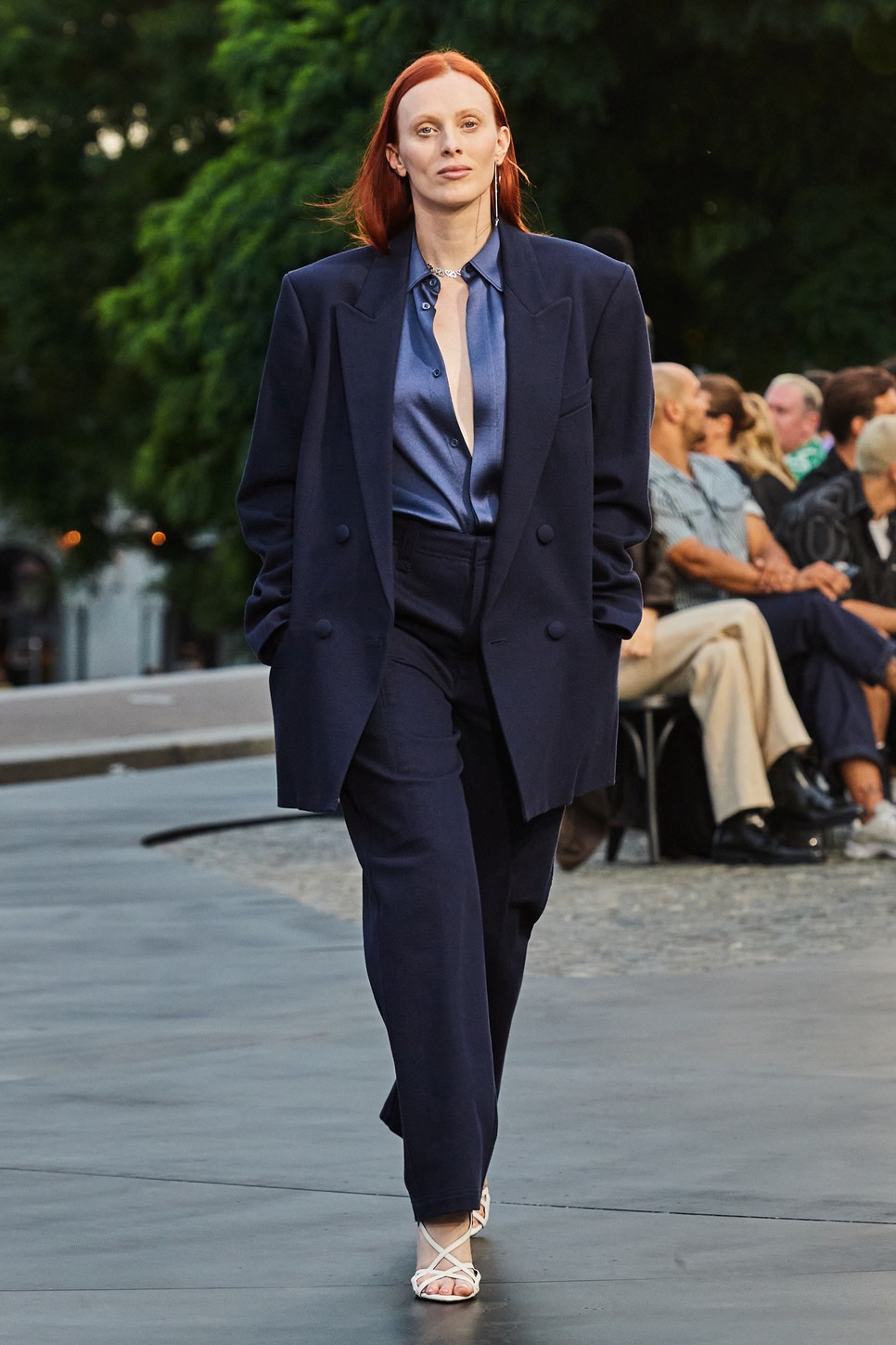 Az Ami Paris 2023-as tavaszi-nyári kollekciójának kosztümnadrágja