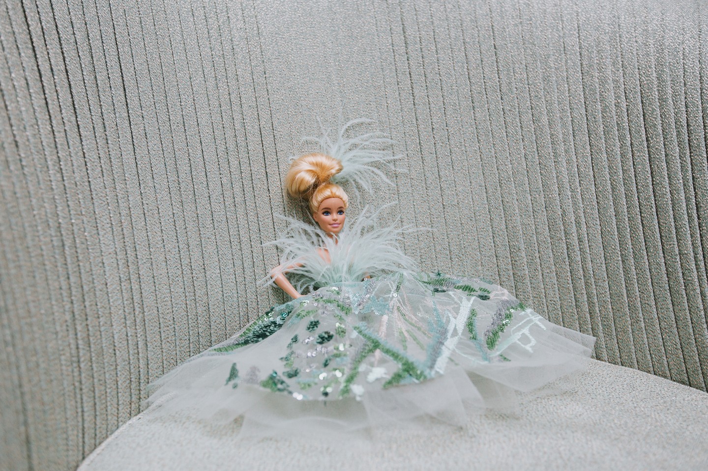 A Barbie baba Sentiments ruhákban parádézott a csodálatos Four Seasons Hotel Greshem Palace-ban