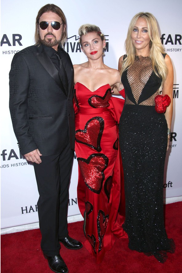 Miley Cyrus, Billy Ray Cyrus, Tish Cyrus