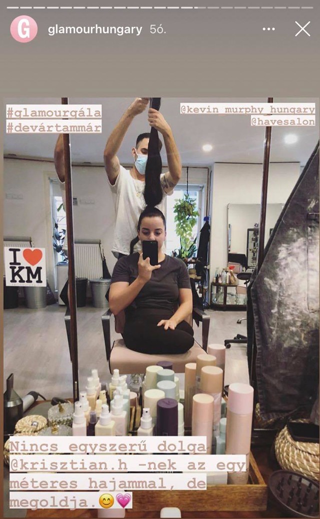 Így készül Illés Fanni a Women of the Year gálára