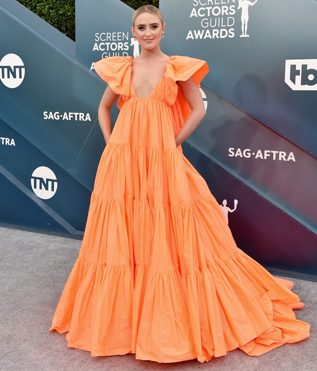 Kathryn Newton a SAG vörös szőnyegén