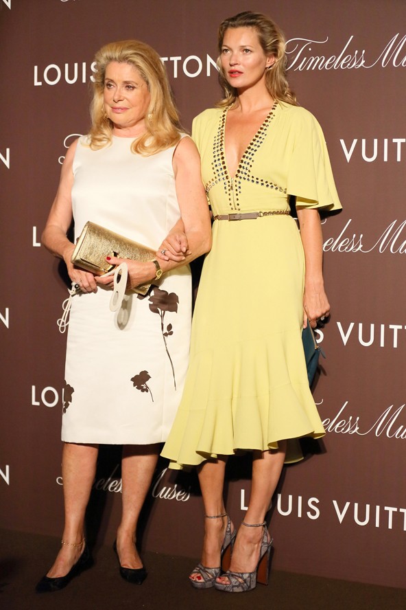 Kate Moss, Catherine Deneuve, Louis Vuitton