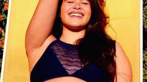 Megőrülnek a plus size modell retusálatlan bikinikampányáért az interneten!