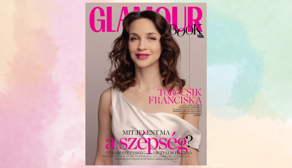 Megjelent a GLAMOUR Book, címlapon Törőcsik Franciska színésznővel