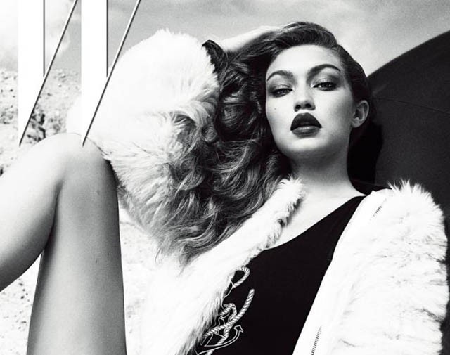 A W koreai kiadásán Gigi Hadid