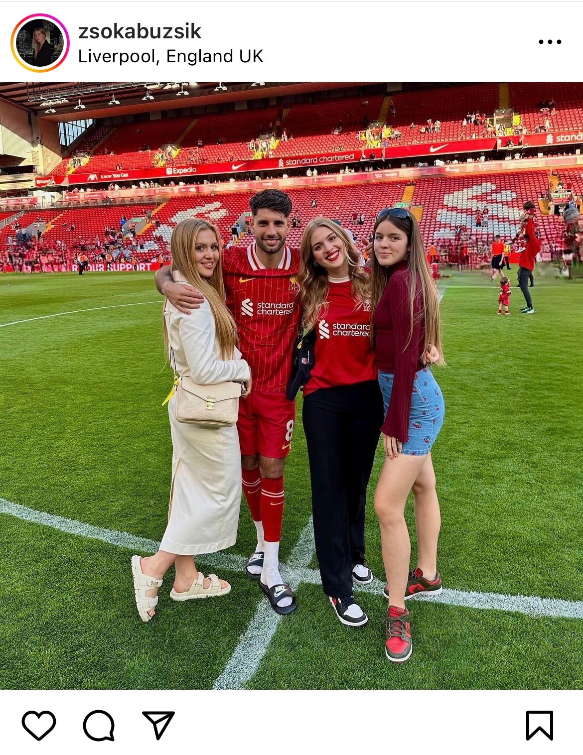 Az ominózus fotó, amin Szoboszlai Dominik és Buzsik Borka először jelentek meg a nyilvánosság előtt