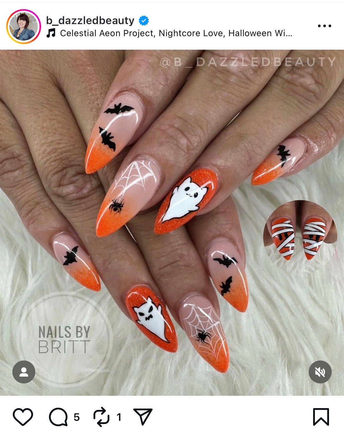 Babyboomer narancssárgával - pár éve mindenki kedvence volt a babyboomer köröm, idén halloweenkor pedig egészen különleges választás lehet narancssárgával.