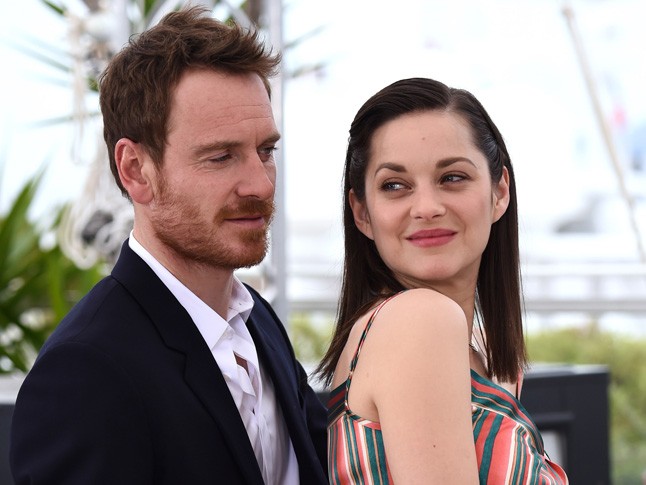 Fassbender és Marion Cotillard Cannes-ban, a hivatalos bemutatón