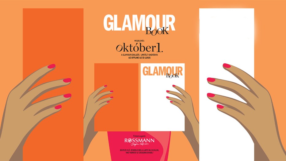  GLAMOUR Book  - a GLAMOUR exkluzív kiadványa október 1-től kapható