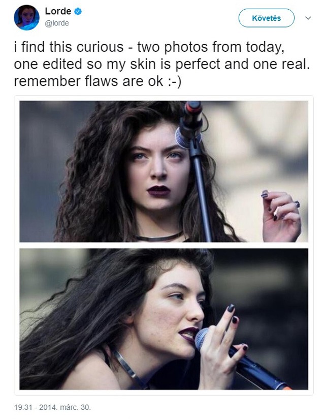 Lorde photoshop