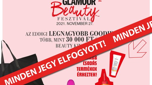 Reméljük nem maradtál le - Minden jegy elfogyott a Beautyfesztiválra!