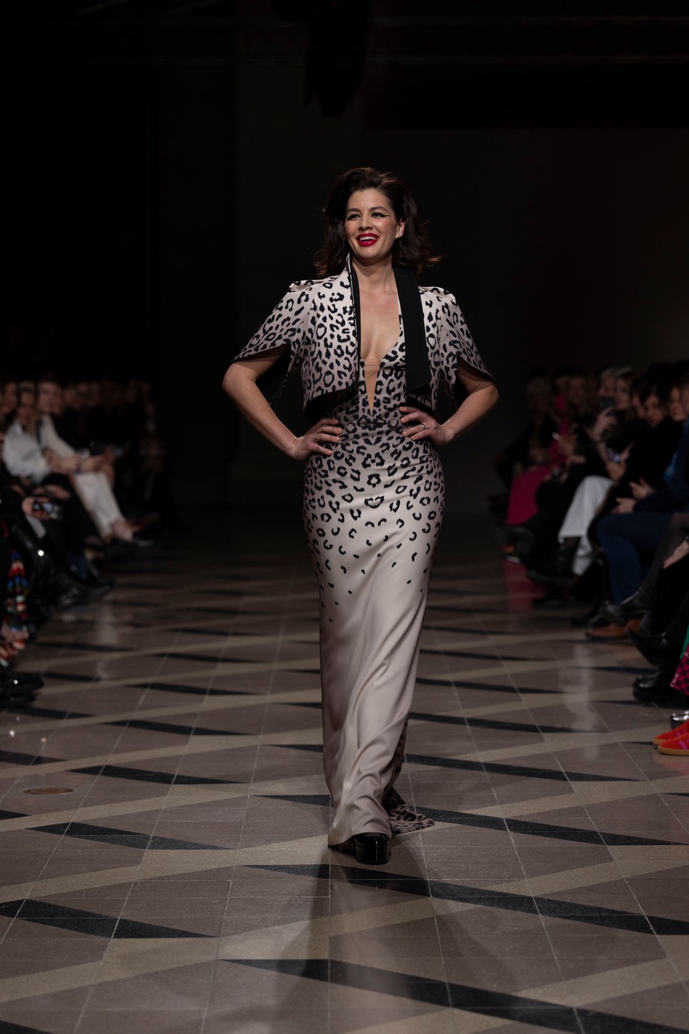 Ördög Nóra MERO-modellként vonult a BCEFW kifutóján