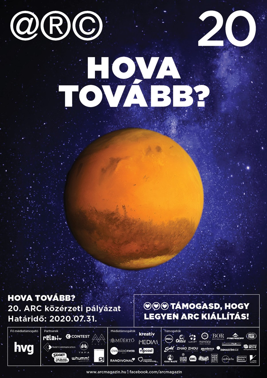 Júliustól pályázhatsz az ARC kiállításra műveddel