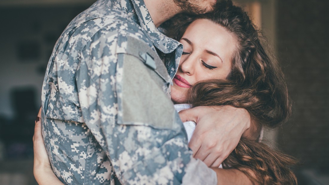 Katonafeleségként a legnehezebb pillanat az elbúcsúzás