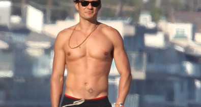 Orlando Bloom szexi felsőtestétől lehidalsz