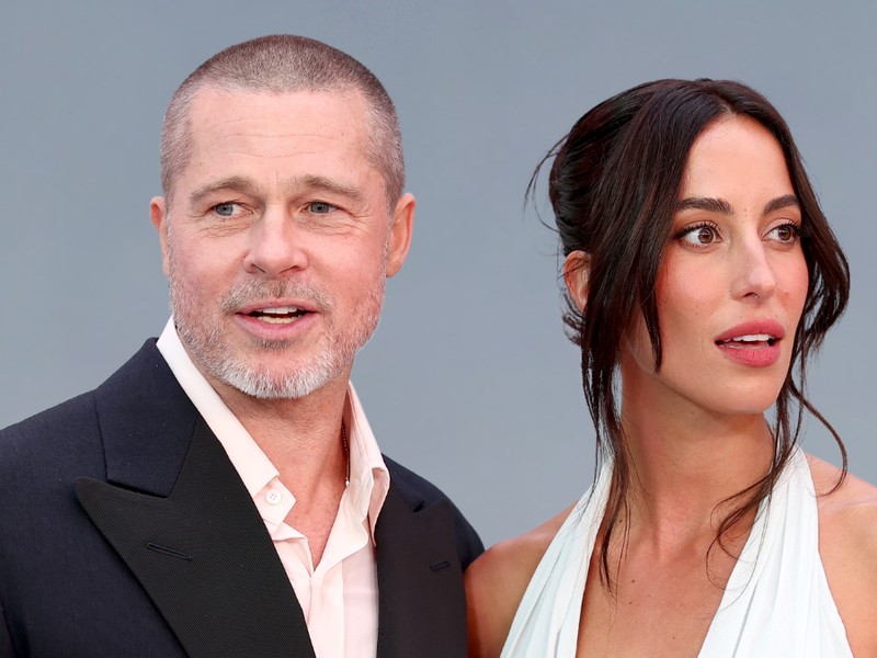 Brad Pitt és Ines de Ramon szerelmesebbek, mint valaha, kéz a kézben pózoltak a kameráknak
