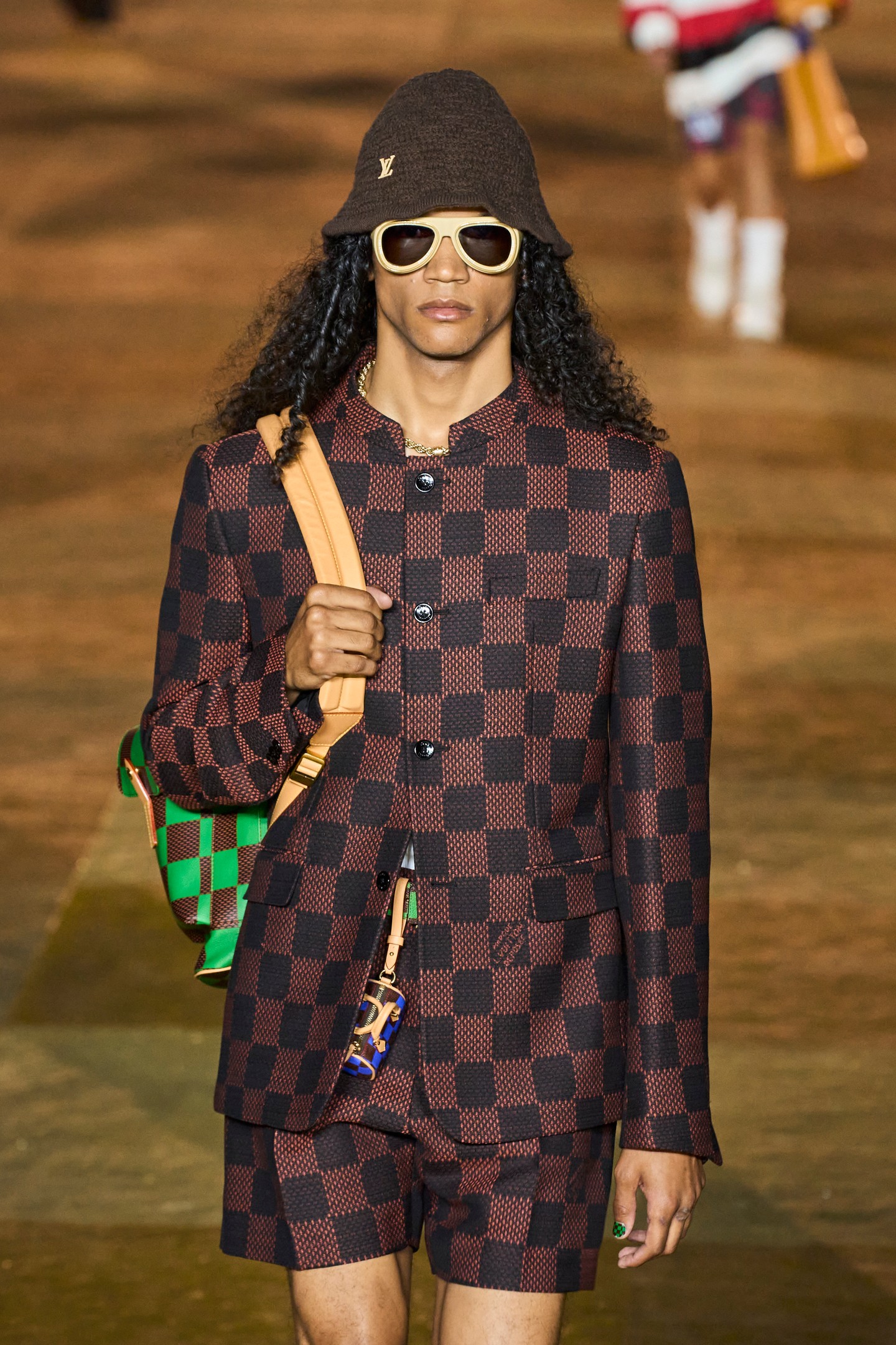 Louis Vuitton 2024 tavasz nyári férfi kollekció, melyet Pharell Williams jegyez