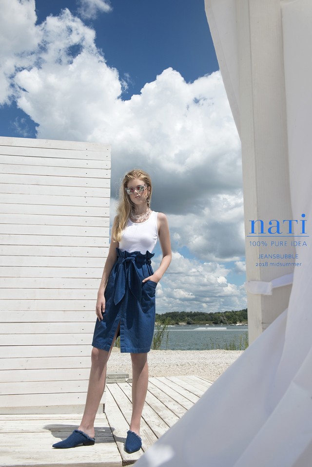 Rendkívül különleges kollekciót készített farmerből ez a magyar tervező