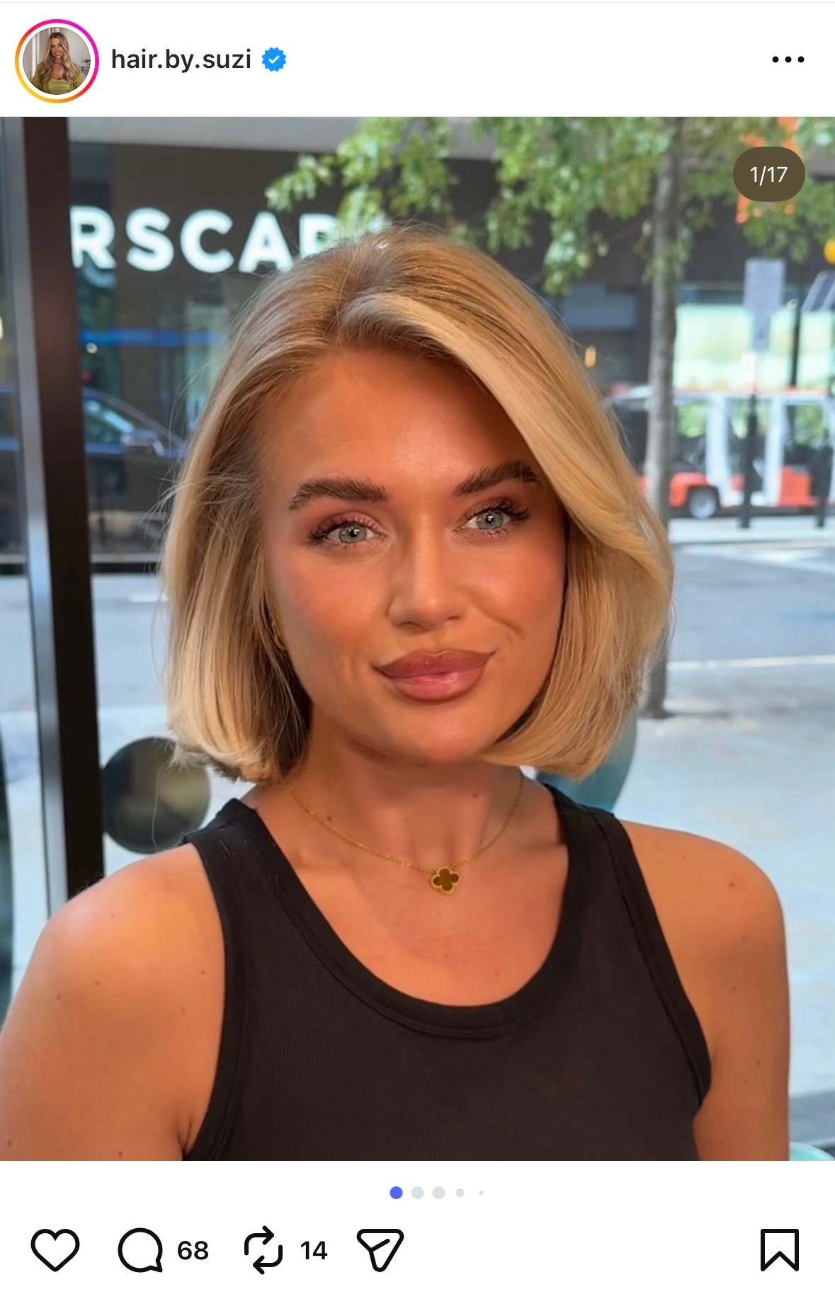 Klasszikus bob - könnyen kezelhető és elegáns