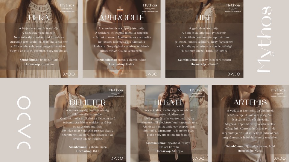 “12 inspiráló görög istennő erejét csomóztam és öltöttem bele a ruhákba” - itt az első DADO makramé ruhakollekció!