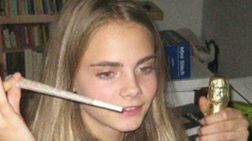 16 évesen már füvezett a topmodell, van bizonyíték is