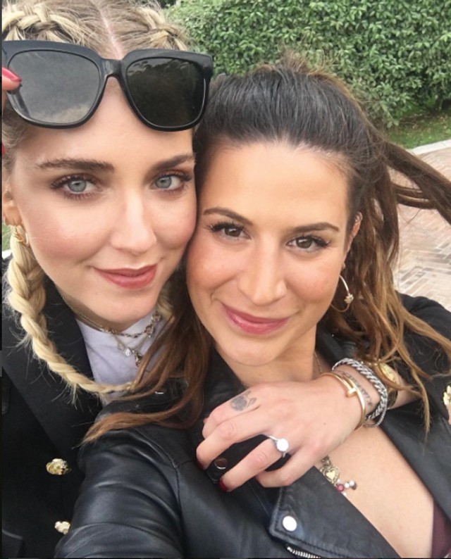 Chiara Ferragni eljegyzési gyűrű