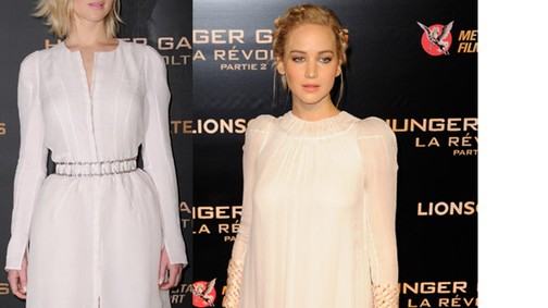 Csak nem aludni mész ebben a ruhában Jennifer Lawrence?