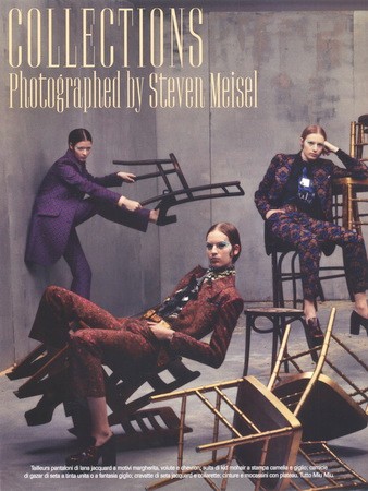 Axente Vanessa 24 oldala az olasz Vogue-ban