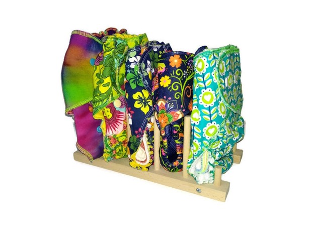 9. Színes mintás mosható pelenkák