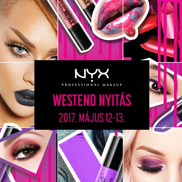 Jön a NYX a Westendbe is!
