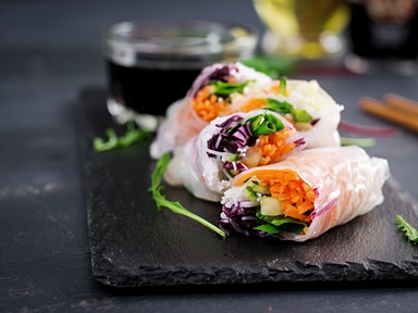 Tökéletes kiegészítő fogás egyszerűen: gluténmentes tavaszi tekercs