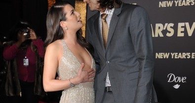 Ashton Kutcher dekoltázslesen