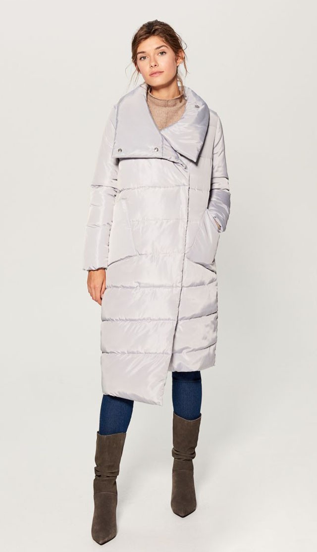 Fényjátszós pufikabát