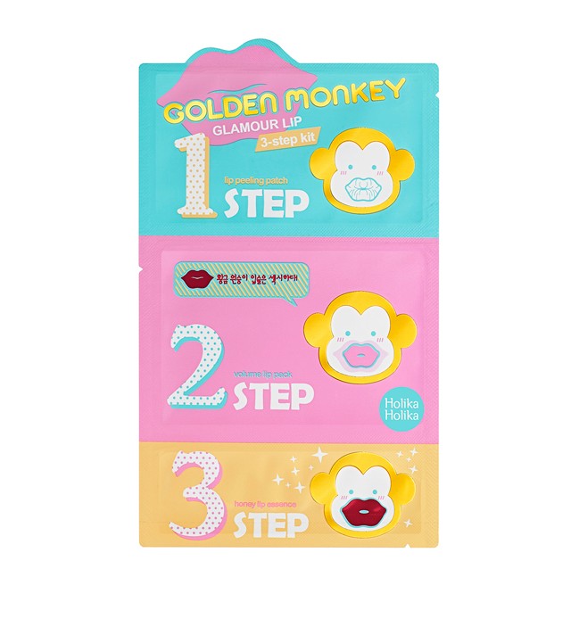  Golden Monkey háromlépéses ajakápoló kezelés HOLIKA HOLIKA 1650 Ft