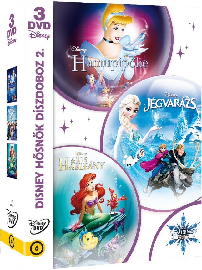 Disney hősnők dvd díszdobozban www.provideo.hu