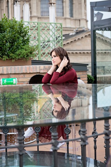 Kukkants be Felméry Lili balerina fotózásának kulisszái mögé