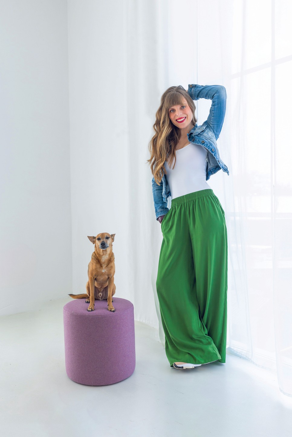 Ocztos Panka munkájának fontos része az önismeret. Stylist: Komáromy Csillu @styledbycsillu, Smink: László Barbara, Haj: Szepeshelyi Gabriella