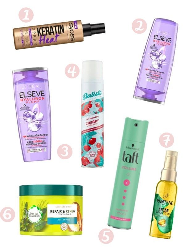 1 Keratin Heat hővédő spray SYOSS 2299 Ft/200 ml (11,49 Ft/1 ml) a Rossmann üzleteiben és online, GLAMOUR kuponnal, 35% kedvezménnyel 1494,35 Ft 2. Hyaluron balzsam L'ORÉAL PARIS 1199 Ft/200 ml (5,99 Ft/1 ml) a Rossmann üzleteiben és online, GLAMOUR kuponnal, 30% kedvezménnyel 839,3 Ft 3.  Hyaluron sampon L'ORÉAL PARIS 1199 Ft/250 ml (4,79 Ft/1 ml) a Rossmann üzleteiben és online, GLAMOUR kuponnal, 30% kedvezménnyel 839,3 Ft 4. Cherry szárazsampon BATISTE 1999 Ft/200 ml (9,99 Ft/1 ml) a Rossmann üzleteiben és online, GLAMOUR kuponnal, 20% kedvezménnyel 1599,2 Ft 5. Volume ultra erős hajlakk TAFT 1699 Ft/250 ml (6,79 Ft/1 ml) a Rossmann üzleteiben és online, GLAMOUR kuponnal, 25% kedvezménnyel 1274,25 Ft 6. Intenzív hajmaszk argán olajjal HERBAL ESSENCES 2999 Ft/450 ml (6,66 Ft/1 ml) a Rossmann üzleteiben és online, GLAMOUR kuponnal, 30% kedvezménnyel 2099,3 Ft 7. Hajolaj PANTENE 2399 Ft/100 ml (23,99 Ft/1 ml) a Rossmann üzleteiben és online, GLAMOUR kuponnal, 25% kedvezménnyel 1799,25 Ft