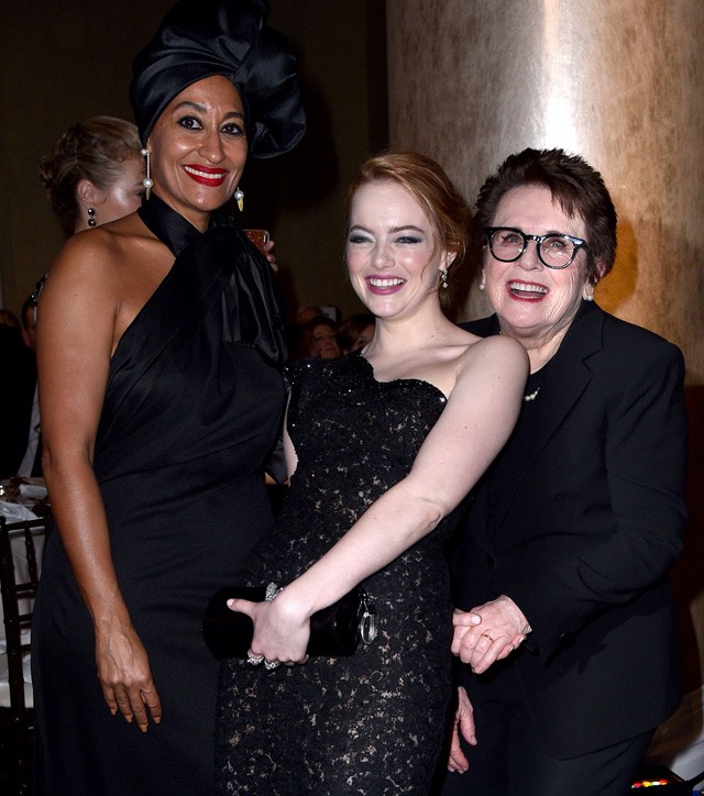 Emma Stone a Golden Globe afterpartiján